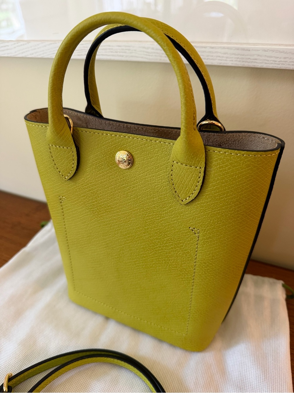 Longchamp Épure Logo Detailed XS Tote Bag - Picture 3 of 10
